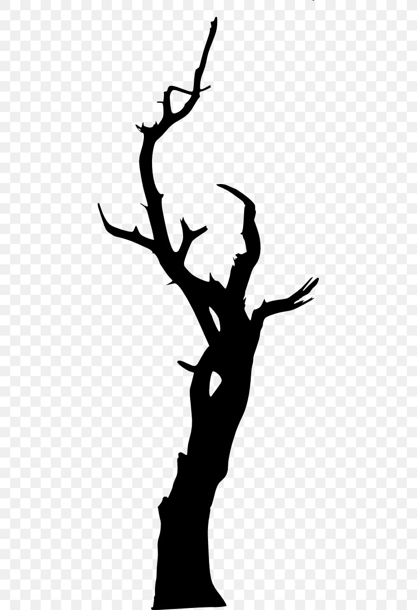 Clip Art Silhouette Image Free Content, PNG, 435x1200px, Silhouette, Blackandwhite, Branch, Cartoon, Forest Download Free