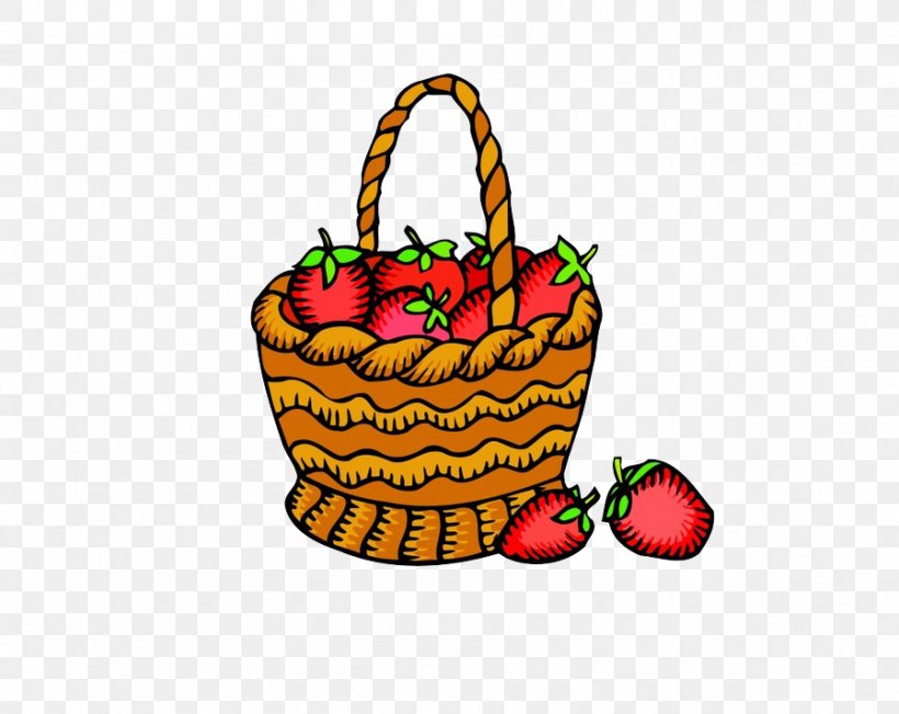 Strawberry Basket Fruit Clip Art, PNG, 898x715px, Strawberry, Basket, Berry, Cuisine, Food Download Free