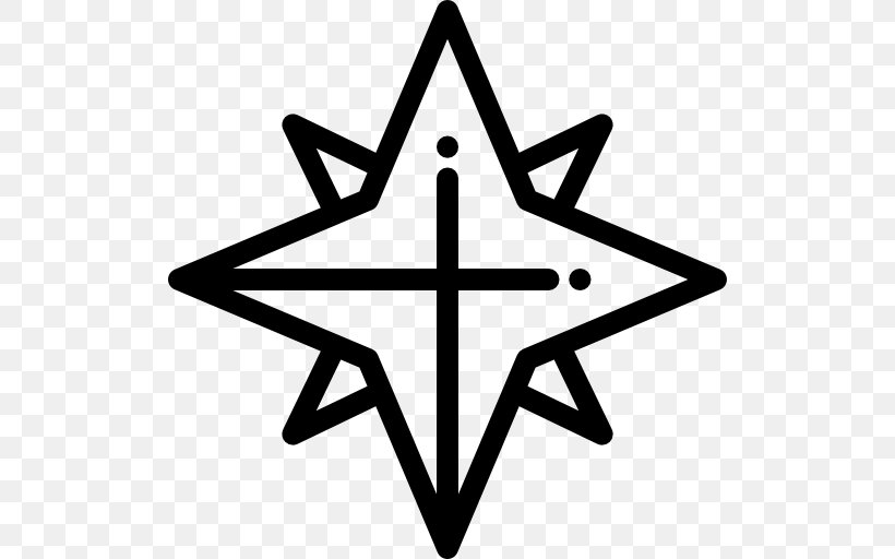 Symbol Sign Star Polygons In Art And Culture, PNG, 512x512px, Symbol, Area, Black And White, Cherokee, Inanna Download Free