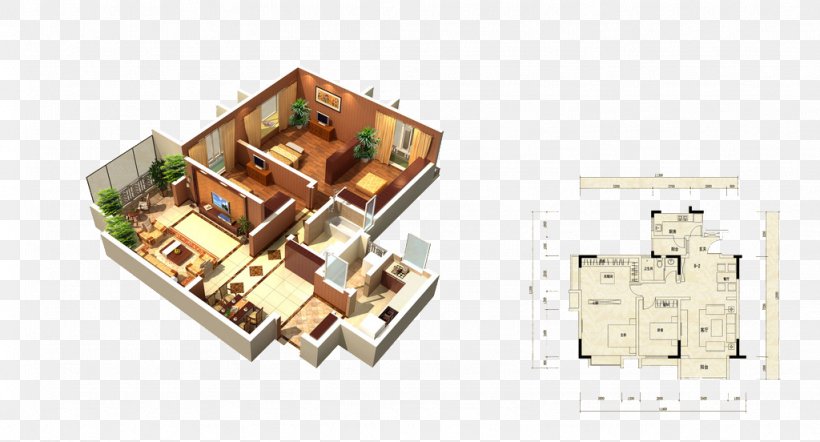 3D Computer Graphics House Painter And Decorator Interior Design Services Designer Stereoscopy, PNG, 1024x552px, 3d Computer Graphics, Designer, Floor Plan, Furniture, Home Download Free