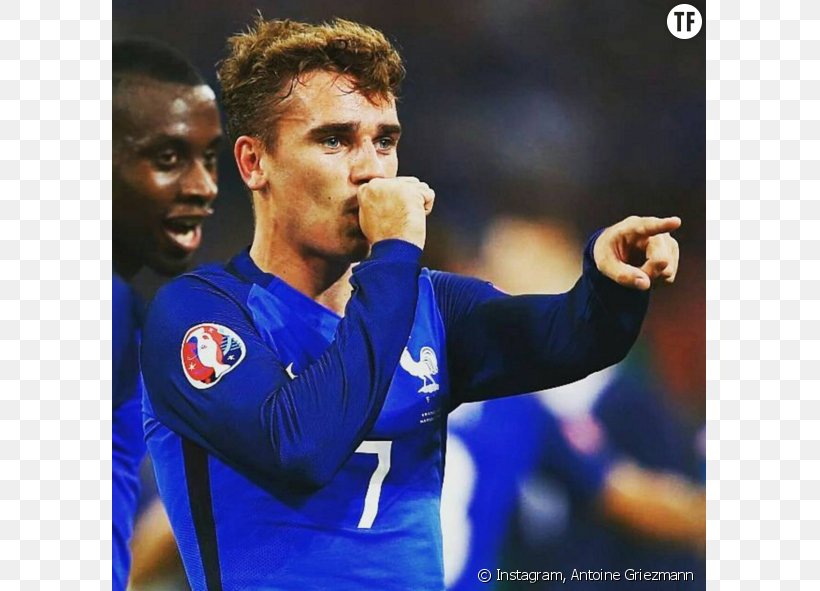 Antoine Griezmann UEFA Euro 2016 France National Football Team Atlético Madrid Paul Pogba, PNG, 675x591px, Antoine Griezmann, Athlete, Atletico Madrid, Dimitri Payet, Football Download Free