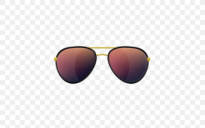 Aviator Sunglasses Goggles, PNG, 512x512px, Sunglasses, Autocad Dxf, Aviator Sunglasses, Brown, Eyewear Download Free