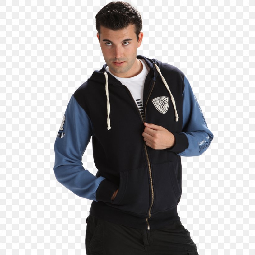 Hoodie T-shirt Jacket Zipper, PNG, 1024x1024px, Hoodie, Blue, Clothing, Clothing Sizes, Collar Download Free