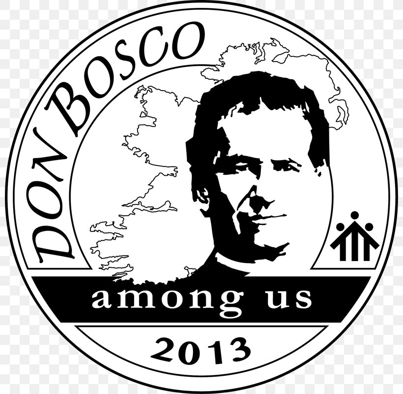 Saint Giovanni Bosco Logo Salesians Of Don Bosco Don Bosco Preparatory High School, PNG, 800x800px, Saint Giovanni Bosco, Area, Art, Black And White, Brand Download Free