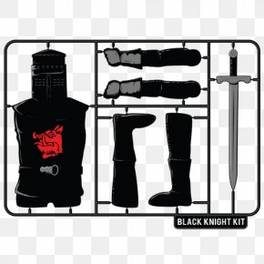 Monty Python - T-shirt Black Knight Monty Python Clothing PNG