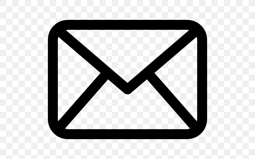 Email Icon Design Clip Art, PNG, 512x512px, Email, Area, Black, Black And White, Bounce Address Download Free
