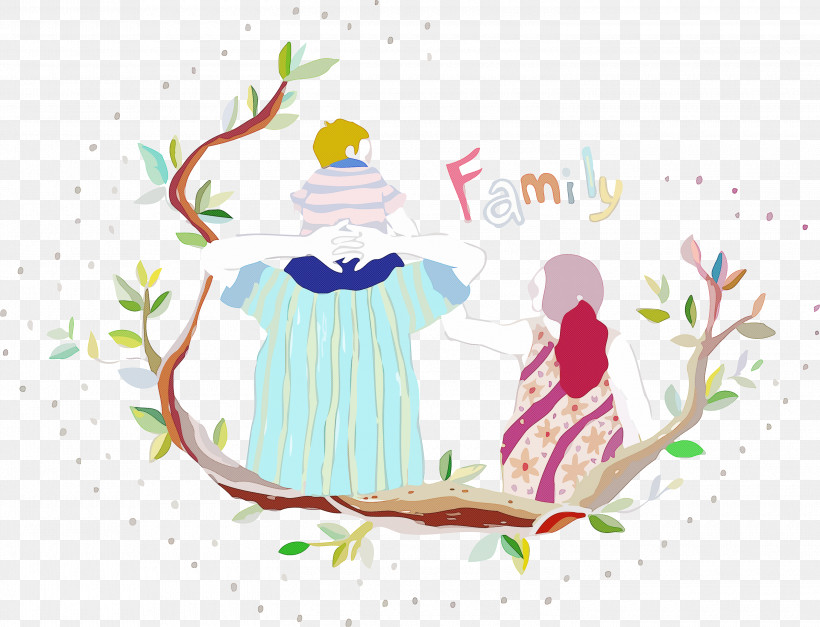 Family Day Happy Family Day Family, PNG, 3000x2295px, Family Day, Branch, Child Art, Family, Happy Family Day Download Free