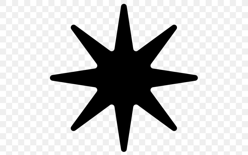 Five-pointed Star Clip Art, PNG, 512x512px, Fivepointed Star, Autocad Dxf, Point, Star, Star Polygons In Art And Culture Download Free