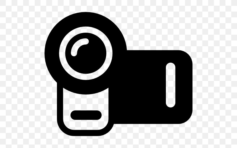 Logo Handycam Clip Art, PNG, 512x512px, Logo, Area, Black And White, Handycam, Symbol Download Free