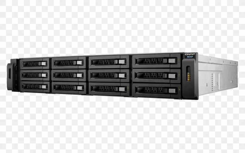 QNAP Systems, Inc. Network Storage Systems Serial ATA Computer Servers QNAP TS-EC1680U-I3-4G-R2 External, PNG, 3000x1875px, Qnap Systems Inc, Audio Receiver, Computer, Computer Servers, Data Storage Download Free