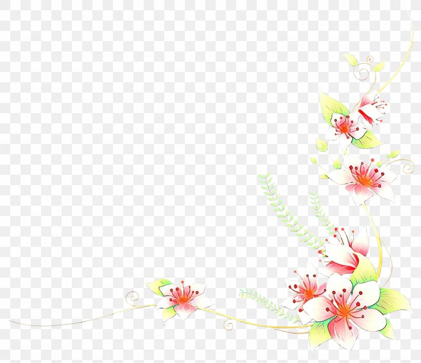 Cherry Blossom Cartoon, PNG, 3000x2585px, Floral Design, Blossom, Cherries, Cherry Blossom, Cut Flowers Download Free