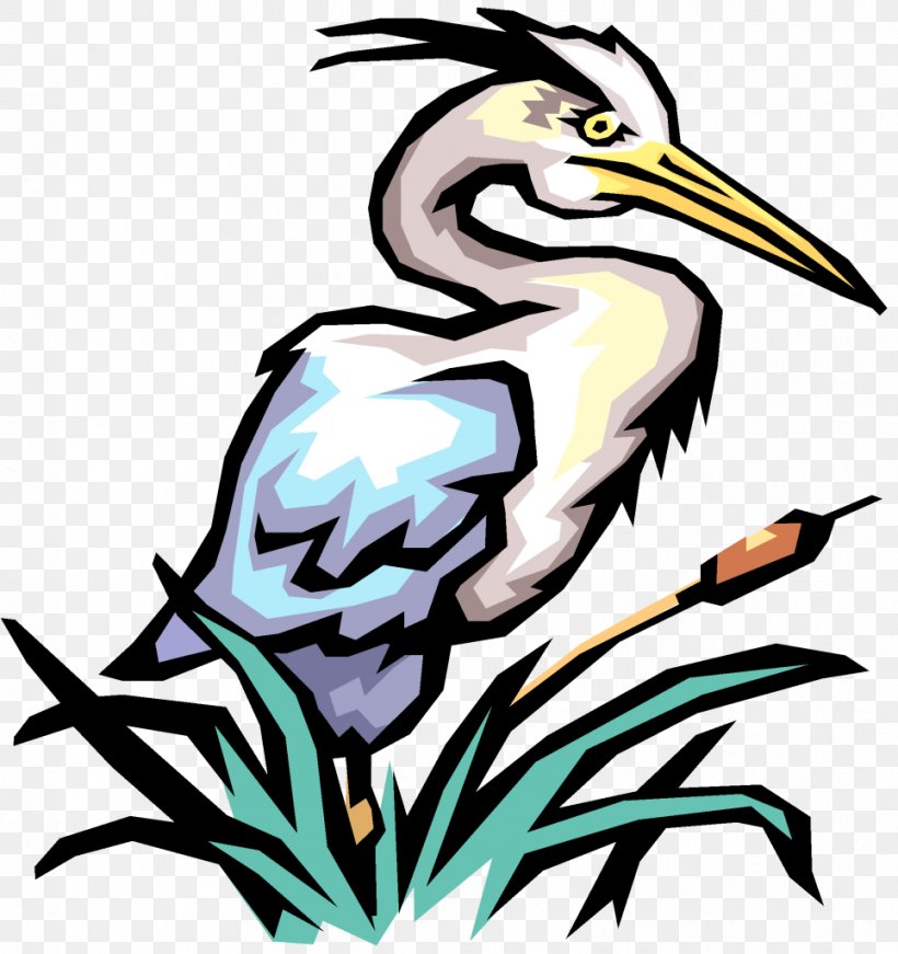 Great Blue Heron Clip Art, PNG, 964x1024px, Heron, Art, Artwork, Beak, Bird Download Free