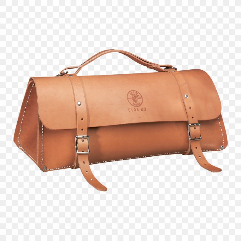 Klein Tools Tradesman Pro Leather Bag, PNG, 1000x1000px, Klein Tools, Bag, Box, Brown, Cowhide Download Free
