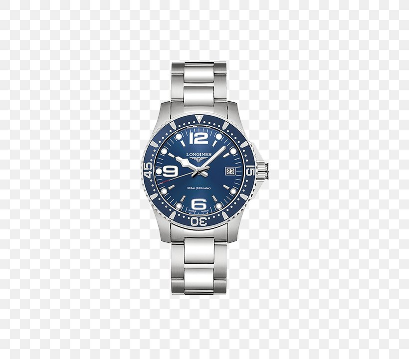 Longines Men's Hydroconquest L3.642.4.56.6 Saint-Imier Diving Watch, PNG, 350x720px, Longines, Automatic Watch, Brand, Carl F Bucherer, Chronograph Download Free