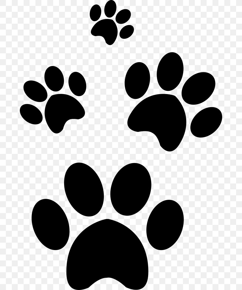 Pet Sitting Dog Paw, PNG, 686x980px, Pet Sitting, Animal, Black, Black And White, Dog Download Free