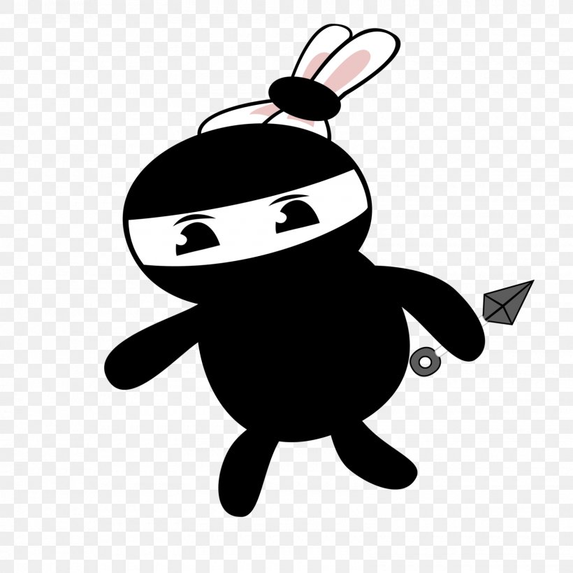 Rabbit Ninja Clip Art, PNG, 1600x1600px, Rabbit, Animation, Blog, Cartoon, Copyright Download Free
