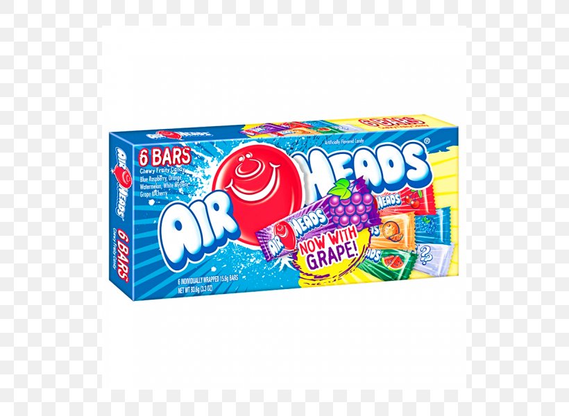 Taffy AirHeads Chocolate Bar Chewing Gum Candy, PNG, 525x600px, Taffy, Airheads, Bar, Blue Raspberry Flavor, Bubble Gum Download Free