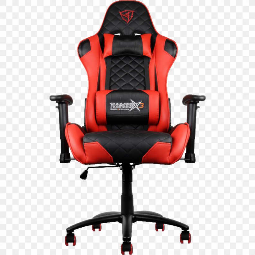 Video Game ThunderX3 Gaming Chair Black Gamer, PNG, 1200x1200px, Video Game, Black, Blue, Car Seat Cover, Chair Download Free