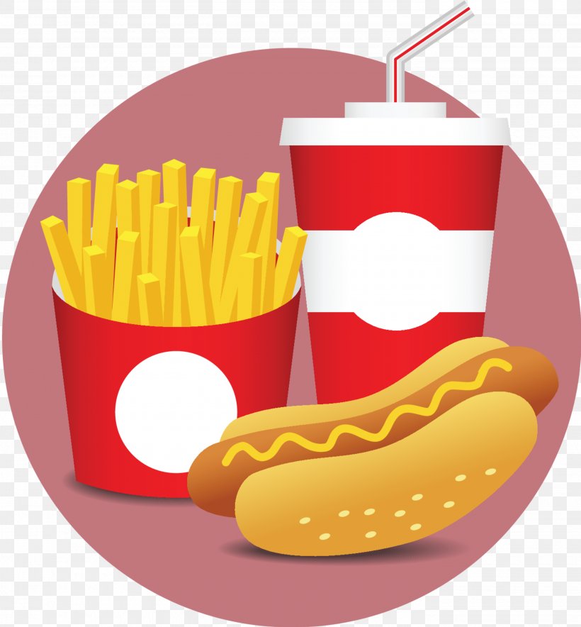 French Fries Hot Dog Hamburger Fast Food Fizzy Drinks, PNG, 2780x3000px, French Fries, American Food, Breakfast, Buffalo Wing, Cuisine Download Free