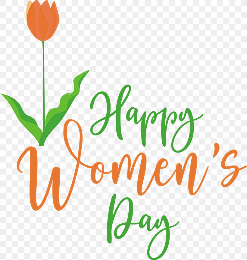 Happy Women’s Day, PNG, 2847x3000px, Cut Flowers, Floral Design, Flower, Line, Logo Download Free