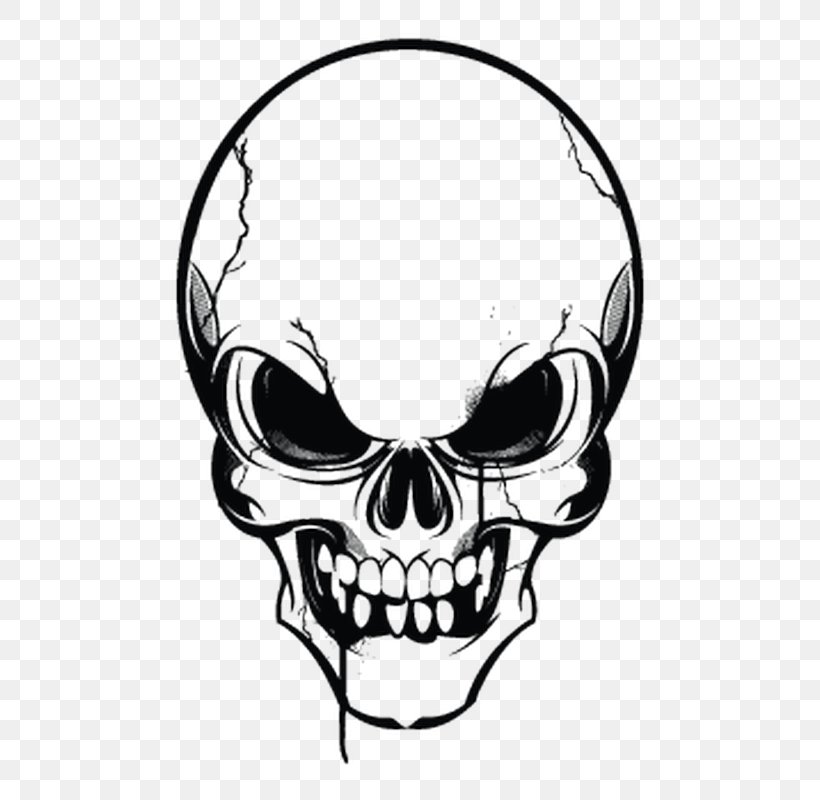 Human Skull Symbolism Clip Art, PNG, 800x800px, Skull, Black And White, Bone, Drawing, Face Download Free