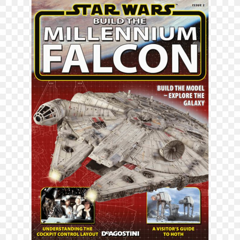 Millennium Falcon Star Wars Han Solo Partwork Magazine, PNG, 1280x1280px, Millennium Falcon, De Agostini, Empire Strikes Back, Force, Han Solo Download Free