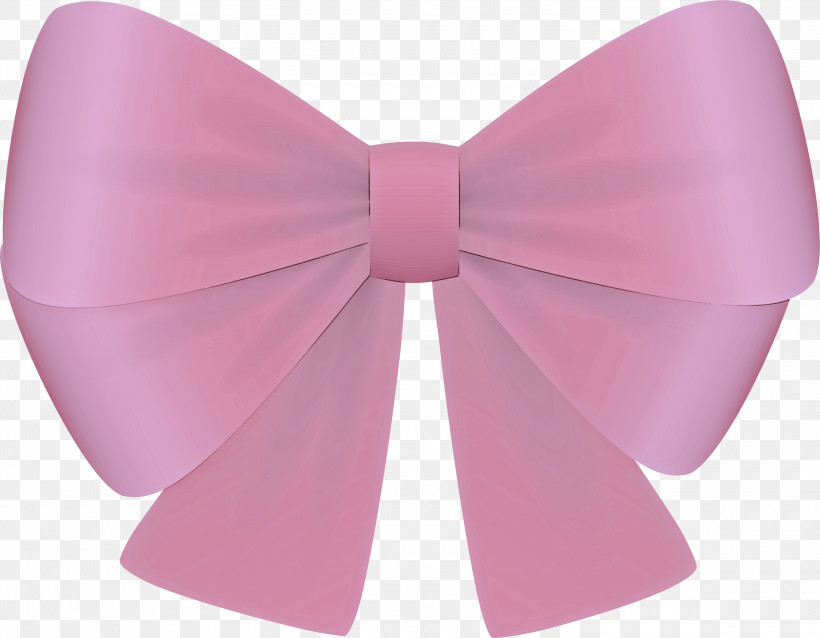 Bow Tie, PNG, 3000x2337px, Pink, Bow Tie, Magenta, Purple, Ribbon Download Free