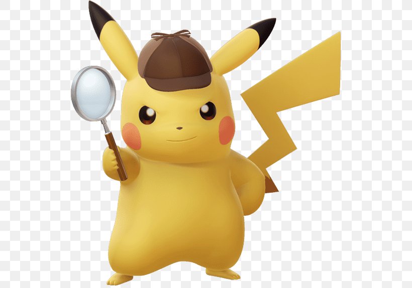 Detective Pikachu Video Games Film Trailer, PNG, 539x574px, Detective Pikachu, Action Figure, Animated Cartoon, Animation, Cartoon Download Free