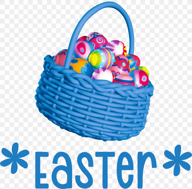 Happy Easter, PNG, 3000x2944px, Happy Easter, Basket, Christmas Day, Easter Basket, Easter Bunny Download Free