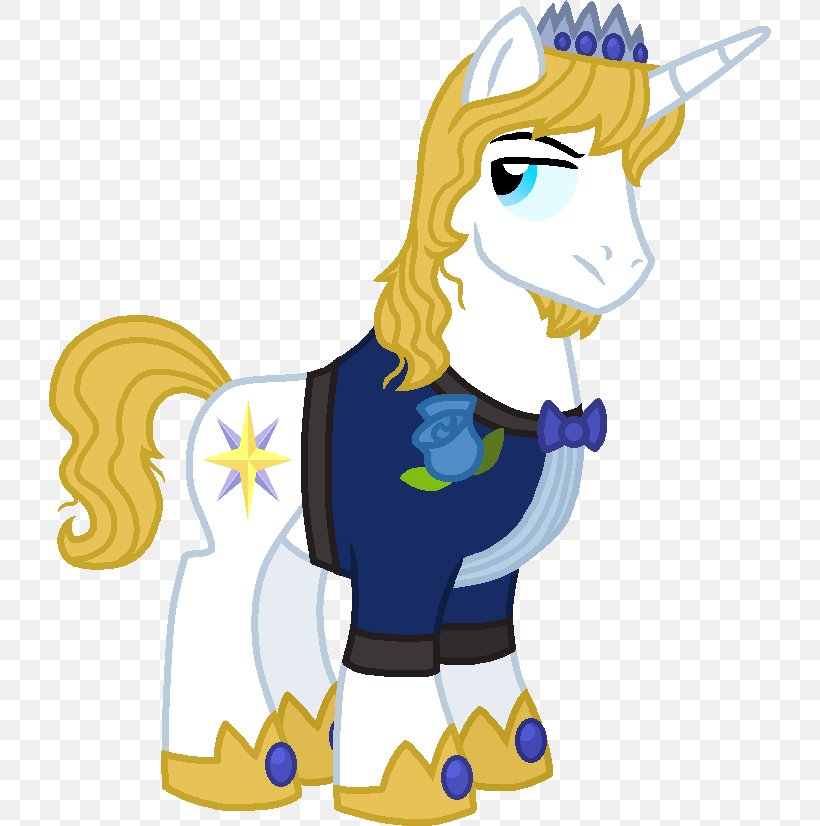 Pony Prince Blueblood Equestria, PNG, 722x826px, Pony, Animal Figure, Art, Cartoon, Clothing Download Free