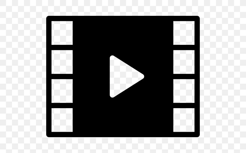 Video Player, PNG, 512x512px, Video Player, Area, Black, Black And White, Brand Download Free