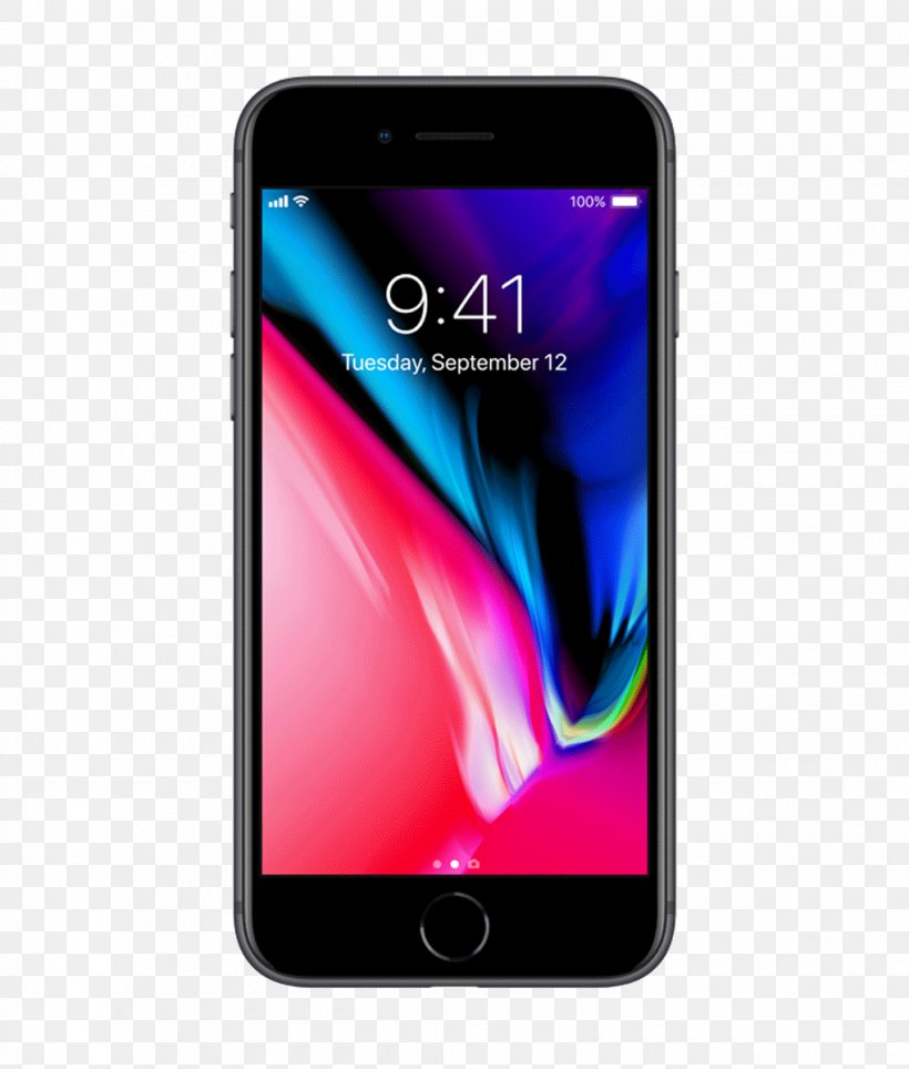 IPhone 8 Plus Apple Telephone Space Gray, PNG, 1020x1200px, 64 Gb, Iphone 8 Plus, Apple, Communication Device, Electronic Device Download Free