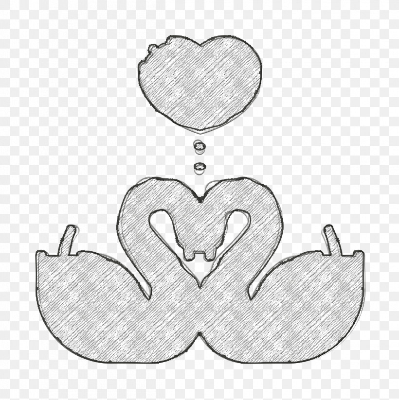 Wedding Icon Swans Icon Love And Romance Icon, PNG, 1250x1256px, Wedding Icon, Drawing, Line Art, Love And Romance Icon, Silver Download Free