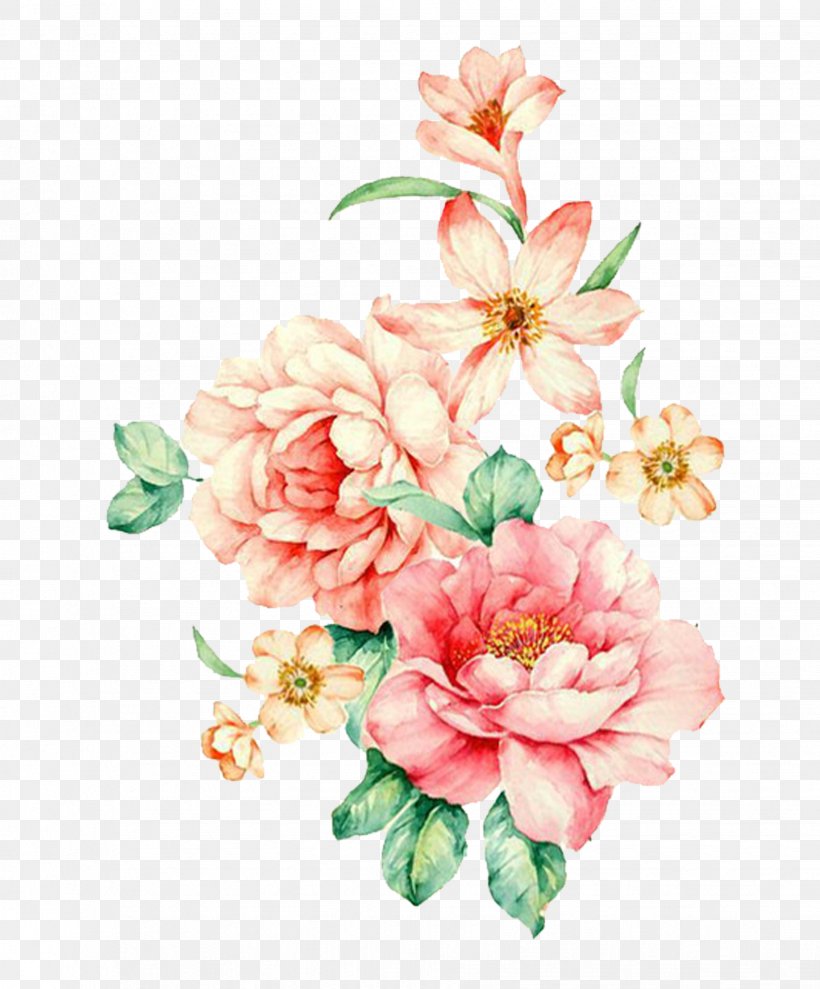 Flower Watercolor Painting, PNG, 1837x2216px, Flower, Artificial Flower, Color, Cut Flowers, Designer Download Free
