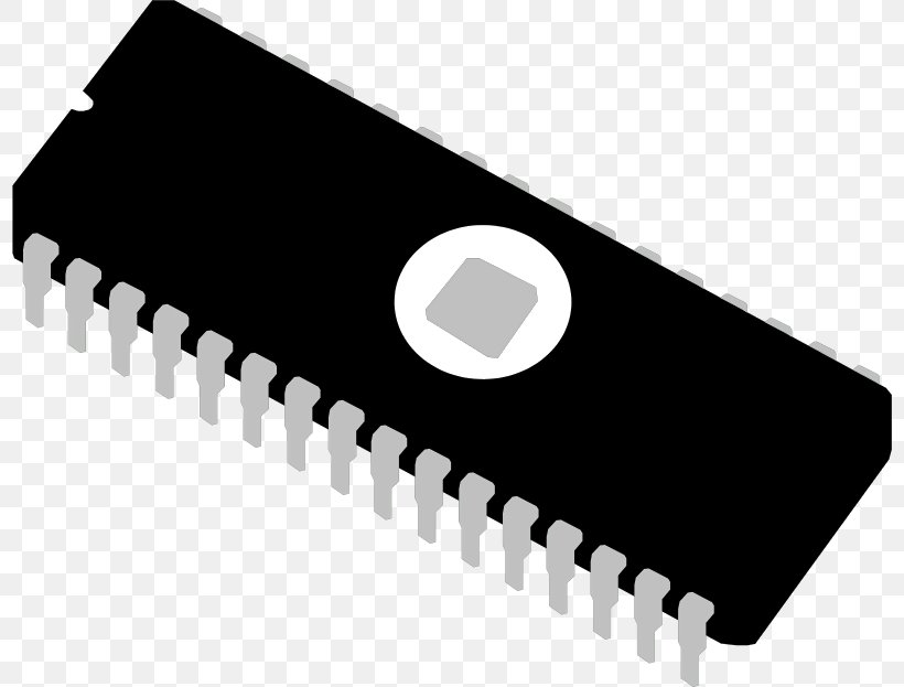 Integrated Circuit EPROM Electronic Circuit Clip Art, PNG, 800x623px, Integrated Circuit, Circuit Component, Computer Hardware, Computer Memory, Electronic Circuit Download Free