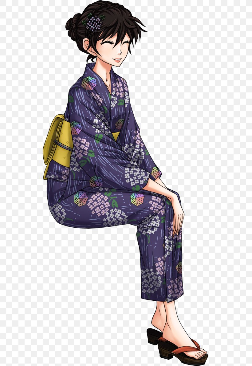 Jimmy Kudo Drawing Kimono Yukata, PNG, 543x1188px, Watercolor, Cartoon, Flower, Frame, Heart Download Free