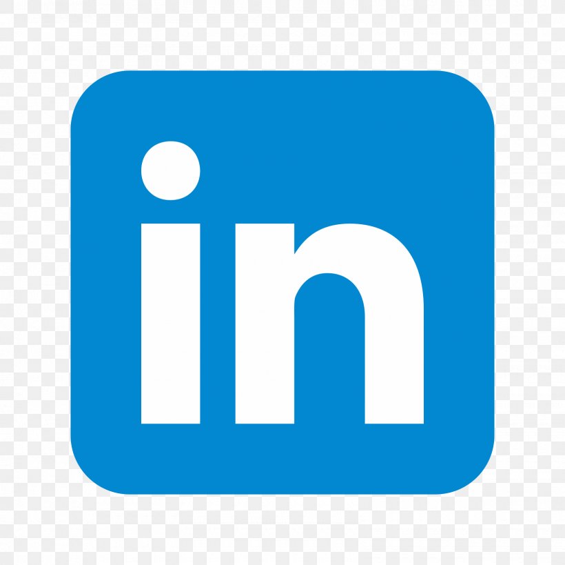 LinkedIn Logo Professional Network Service, PNG, 1600x1600px, Linkedin, Area, Blue, Brand, Facebook Download Free