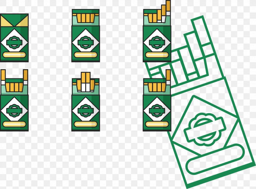 Cigarette Euclidean Vector Illustration, PNG, 2737x2032px, Cigarette, Area, Brand, Cigarette Pack, Games Download Free