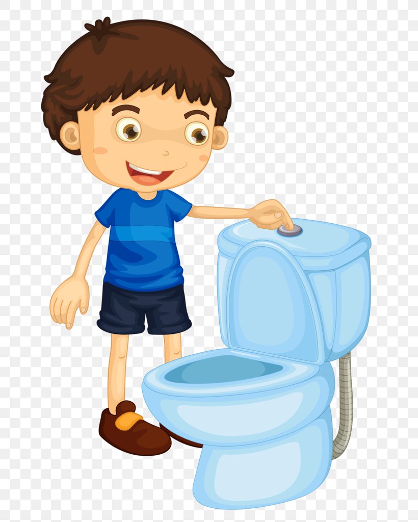 Flush Toilet Bathroom Clip Art, PNG, 704x1024px, Flush Toilet, Bathroom, Boy, Child, Hand Download Free
