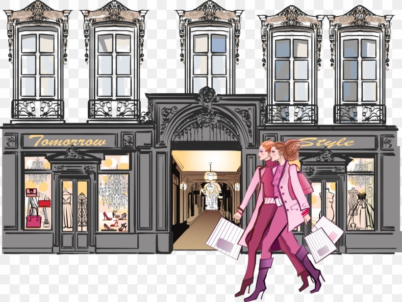 Paris Stock Illustration Illustration, PNG, 966x726px, Drawing, Art, Building, Facade, Fashion Download Free