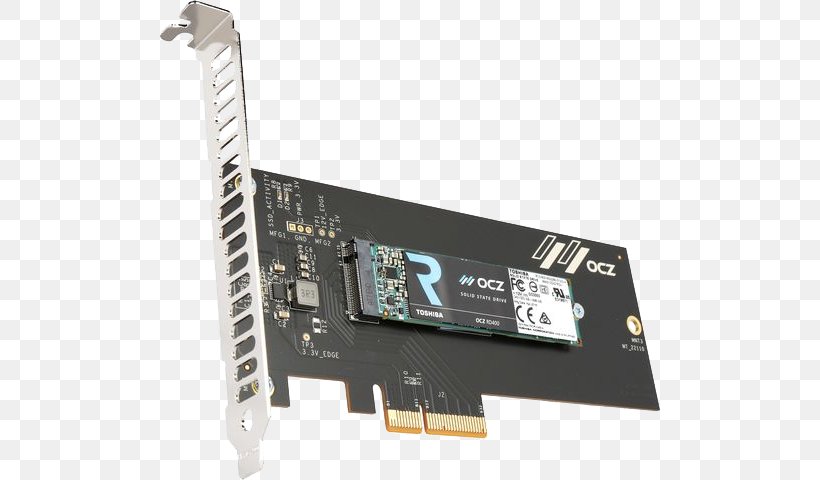 TV Tuner Cards & Adapters PCI Express NVM Express Solid-state Drive OCZ, PNG, 640x480px, Tv Tuner Cards Adapters, Computer Component, Conventional Pci, Electronic Device, Electronics Accessory Download Free