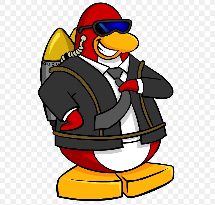 Club Penguin: Elite Penguin Force Jet Pack Clip Art, PNG, 567x783px, Penguin, Artwork, Beak, Bird, Cartoon Download Free