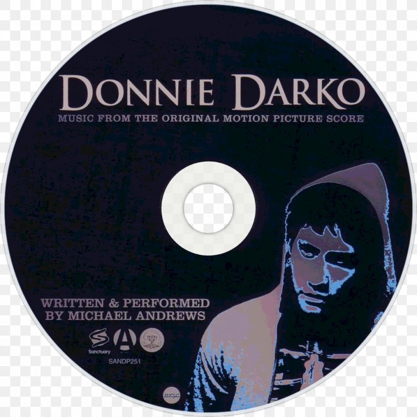Donnie Darko Compact Disc Michael Andrews Album Film, PNG, 1000x1000px, Watercolor, Cartoon, Flower, Frame, Heart Download Free