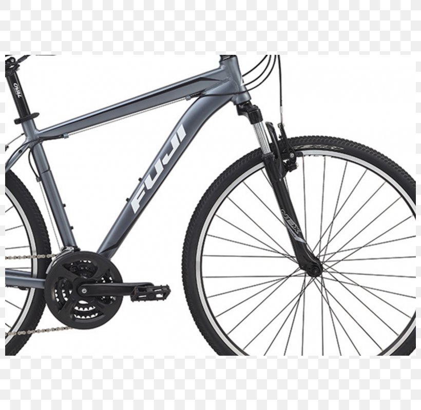 Hybrid Bicycle Giant Bicycles Cycling Fuji Bikes, PNG, 800x800px, Bicycle, Automotive Exterior, Automotive Tire, Bicycle Accessory, Bicycle Drivetrain Part Download Free
