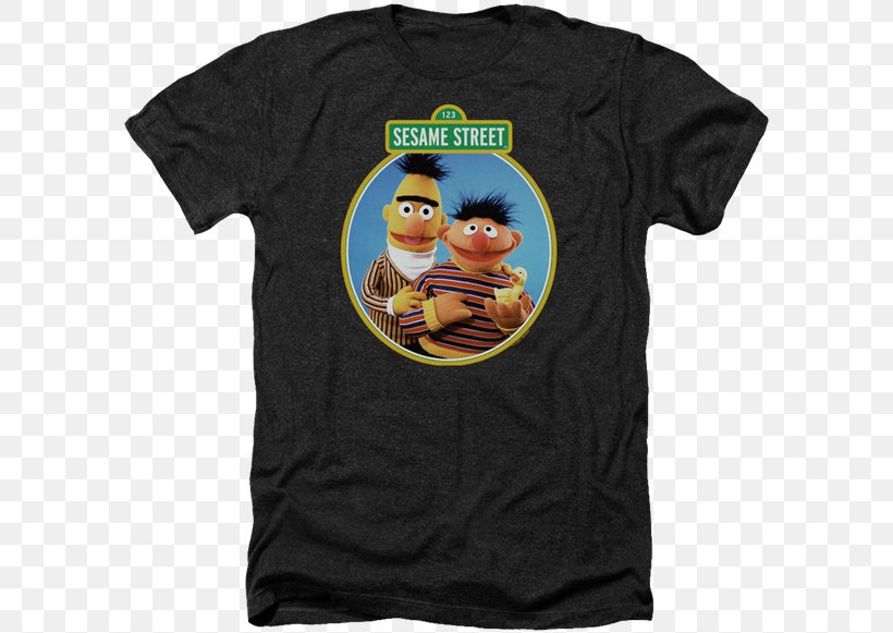 T-shirt Bert & Ernie Bert & Ernie Elmo, PNG, 600x581px, Tshirt, Active Shirt, Bert, Bert Ernie, Brand Download Free