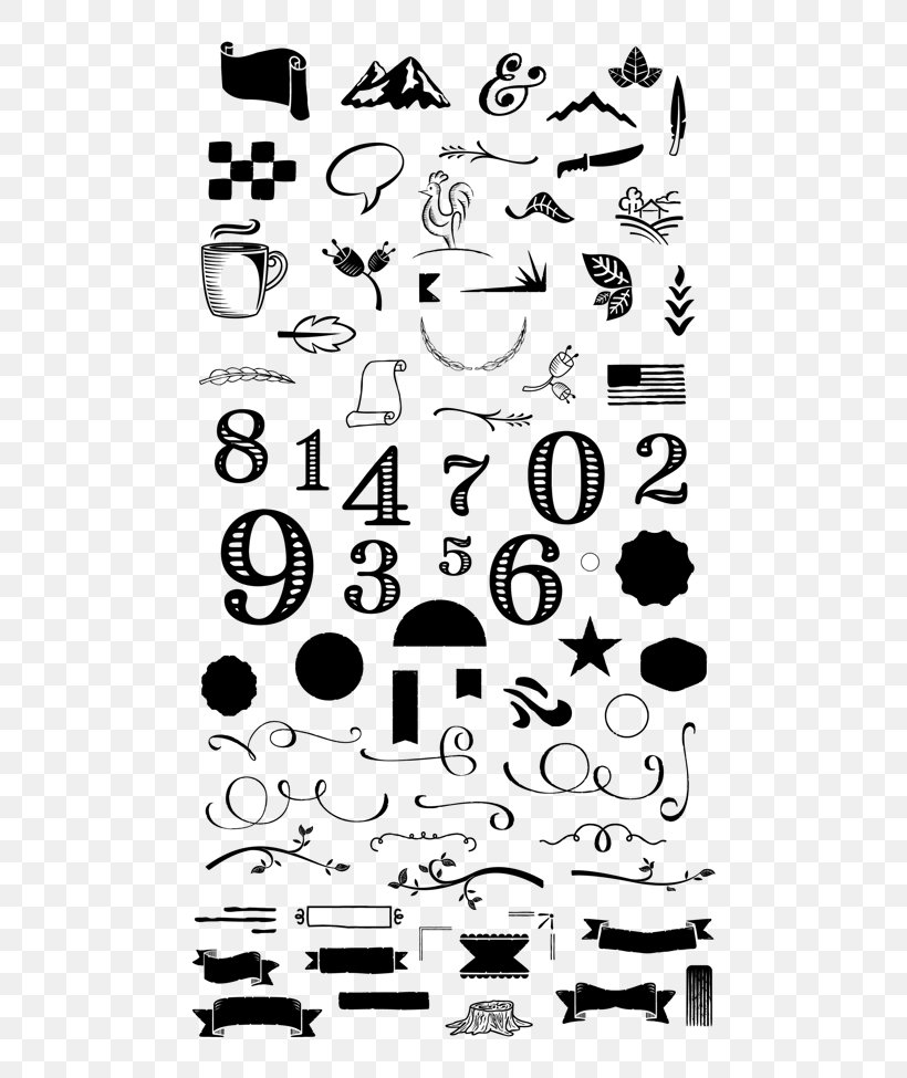 Cartoon White Number Clip Art, PNG, 600x975px, Cartoon, Animal, Area, Black, Black And White Download Free