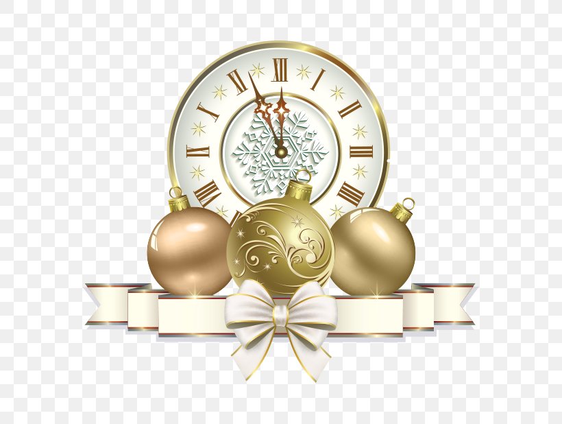 Christmas And New Year Background, PNG, 618x618px, New Year, Christmas Day, Clock, Drawing, Gold Download Free