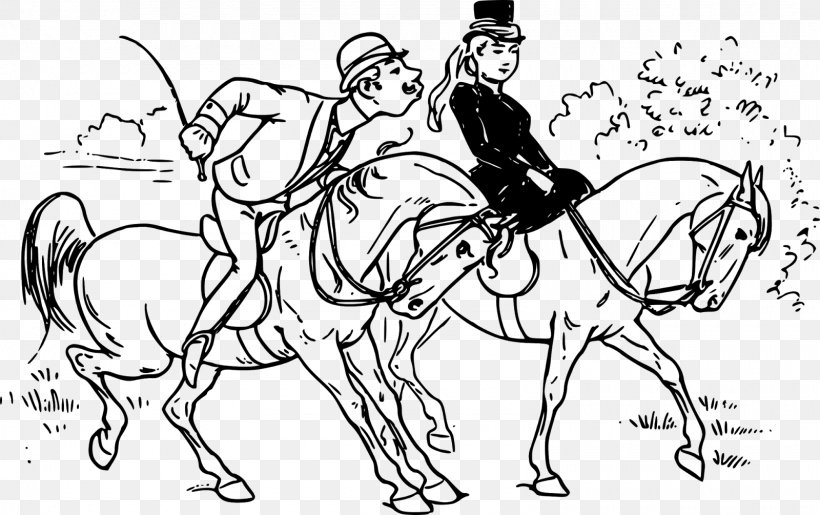 Horse Clip Art, PNG, 1600x1005px, Horse, Art, Artwork, Black And White, Bridle Download Free