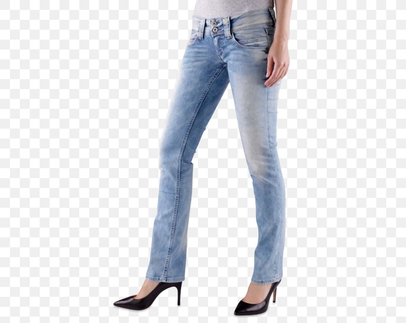 Pepe Jeans Ripple Medium Destory Denim Woman, PNG, 490x653px, Jeans, Blue, Delivery, Denim, Dostawa Download Free