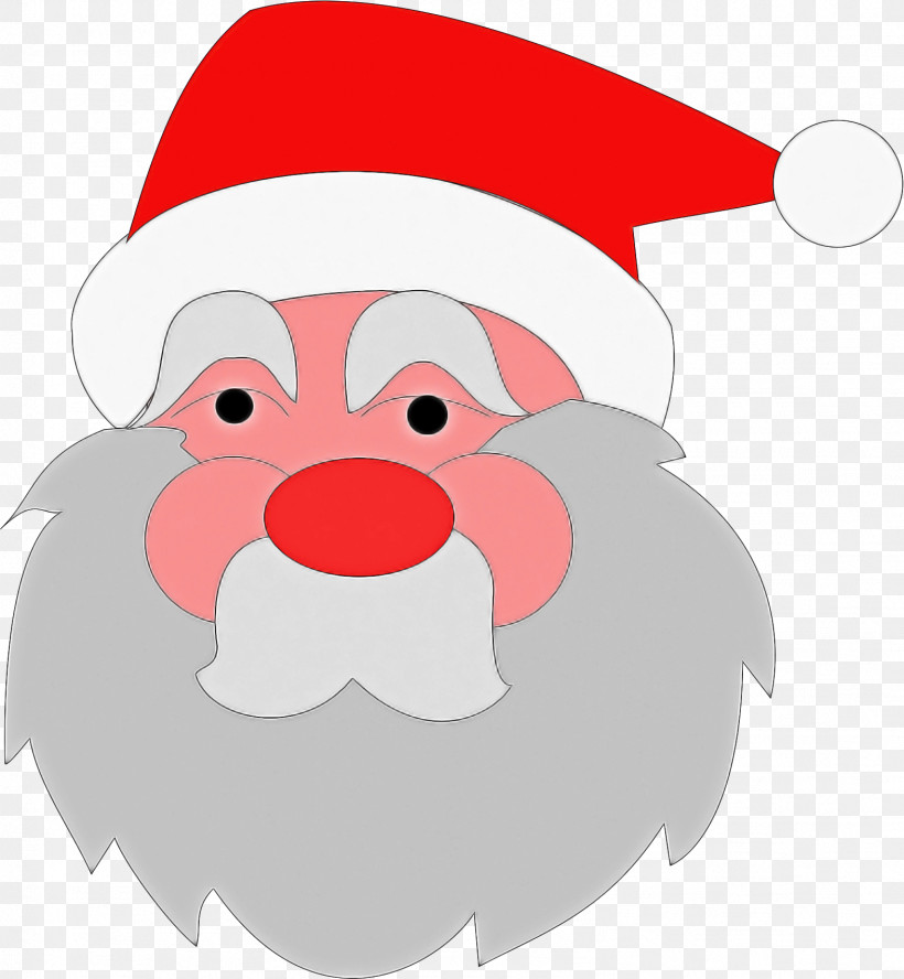 Santa Claus, PNG, 1573x1705px, Cartoon, Christmas, Nose, Santa Claus, Smile Download Free